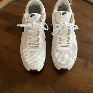 Nike AIR MAX EXCEE White Black Pure Platinum Sneakers Shoe CD4165-100 Mens 15